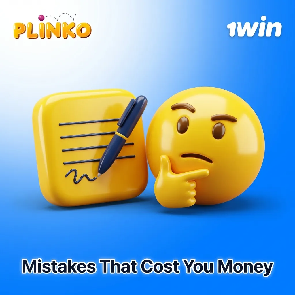 Person making financial mistakes while playing Plinko game, illustrating common errors that deplete bankroll quickly