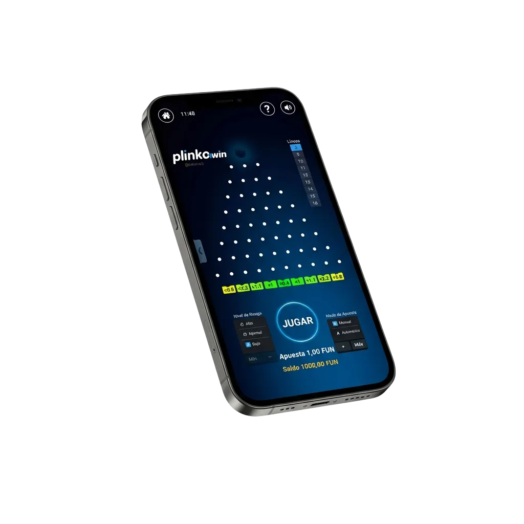 Player dropping Plinko ball on digital board with real money stakes and Indian rupee bonus displayed on screen