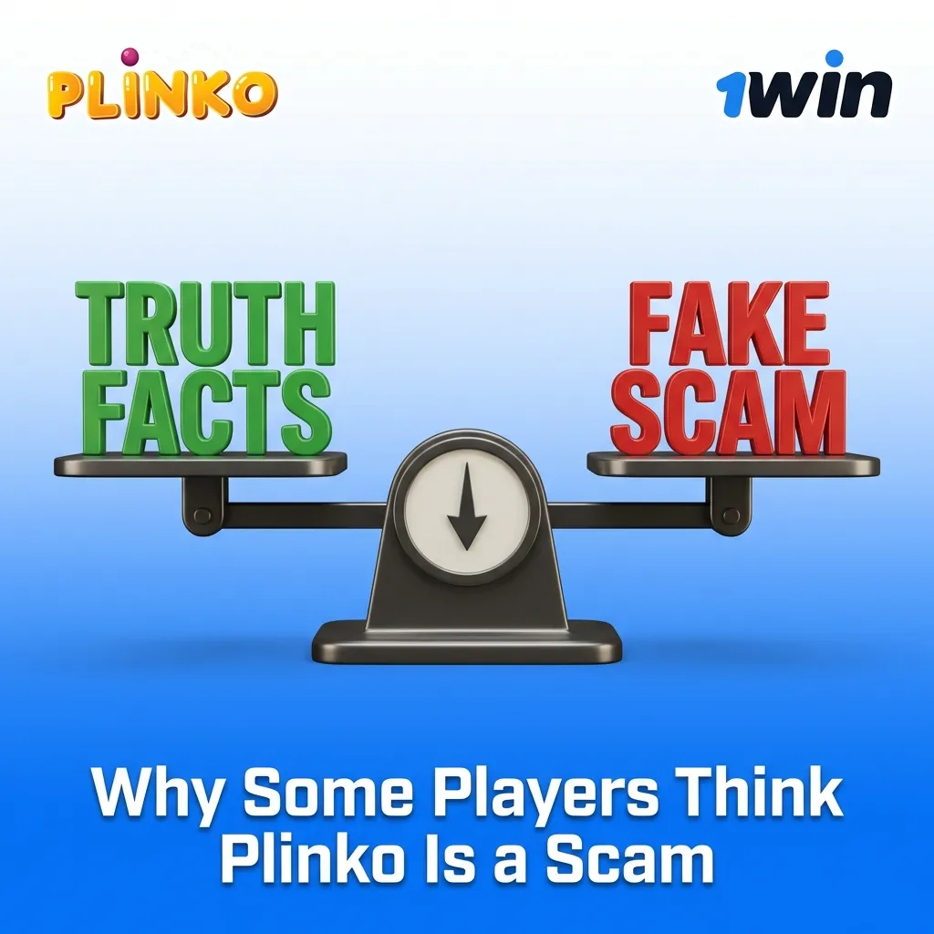 Players discussing misconceptions about Plinko game fairness, including aggressive marketing and third-party scams.